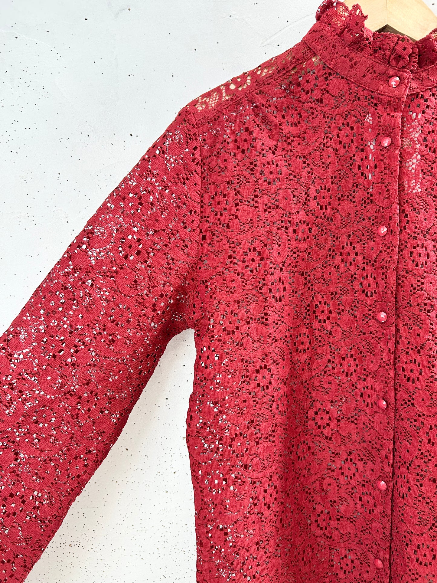Vintage Lace Blouse [F32595]