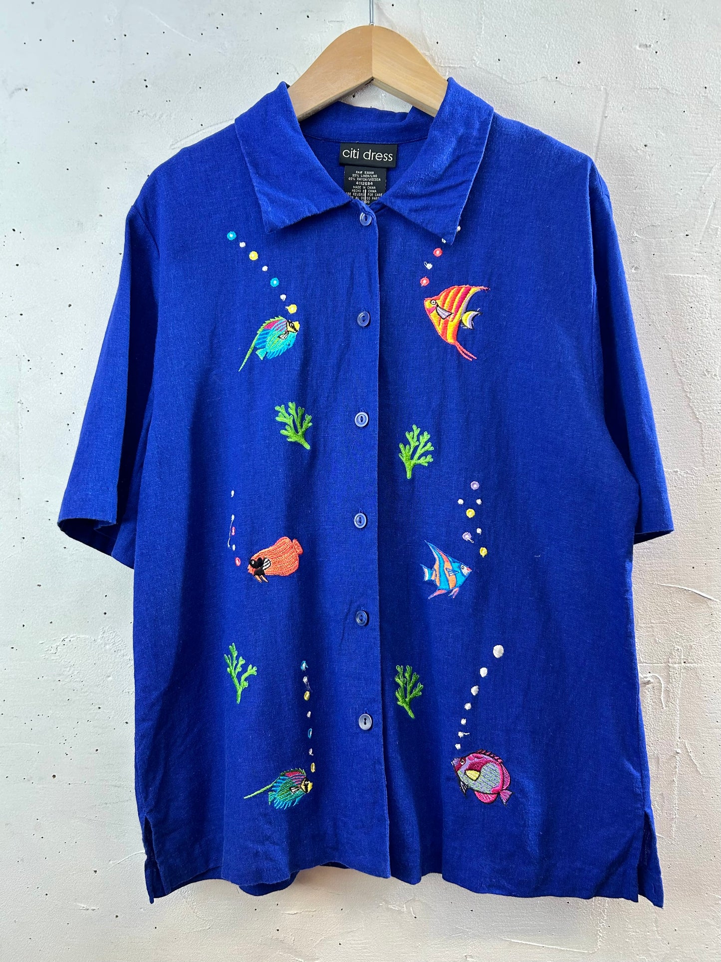 Vintage Embroidery Shirt [G30635]