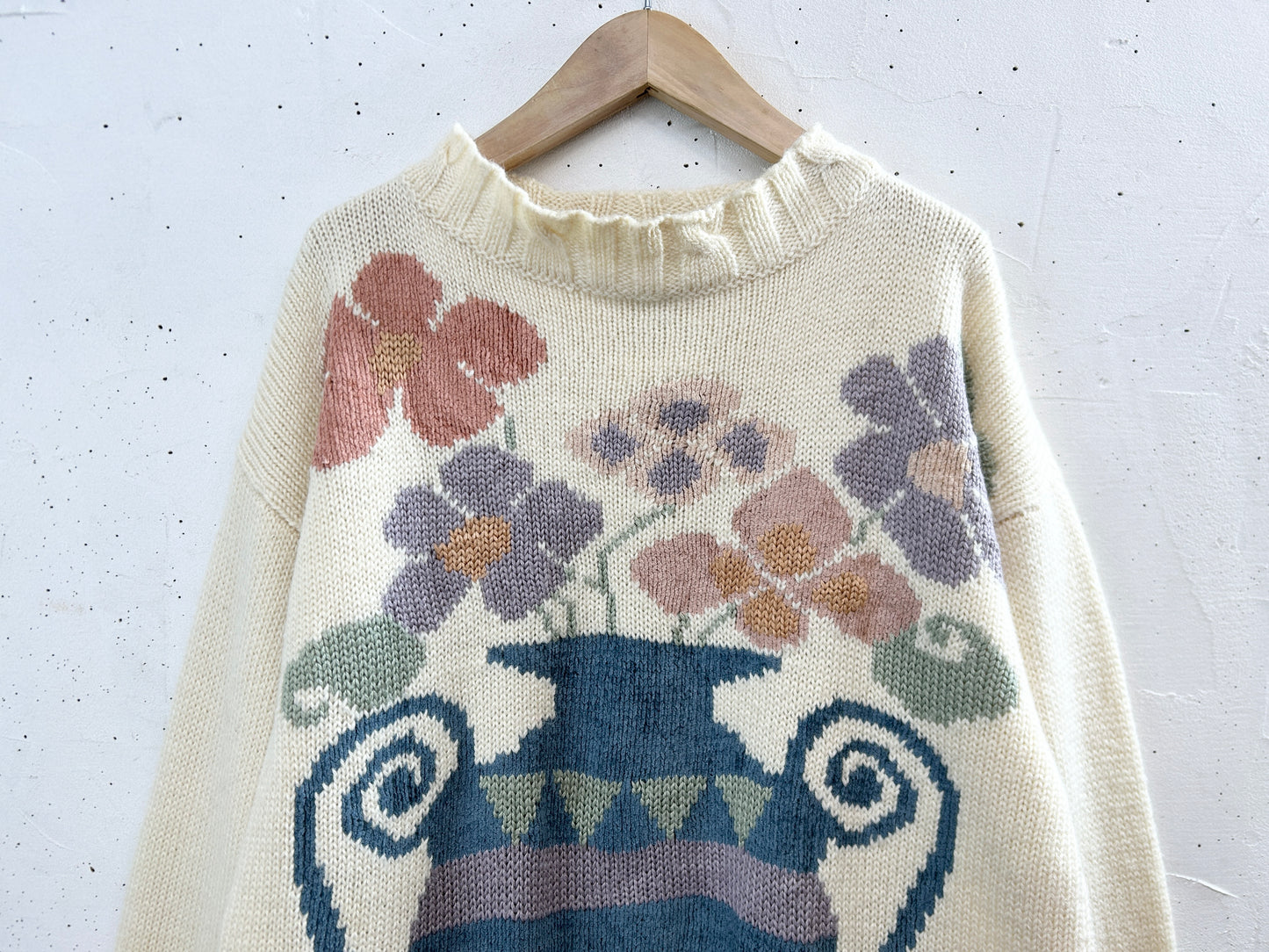 Vintage Knit Sweater 〜Villeger〜 [L31125]