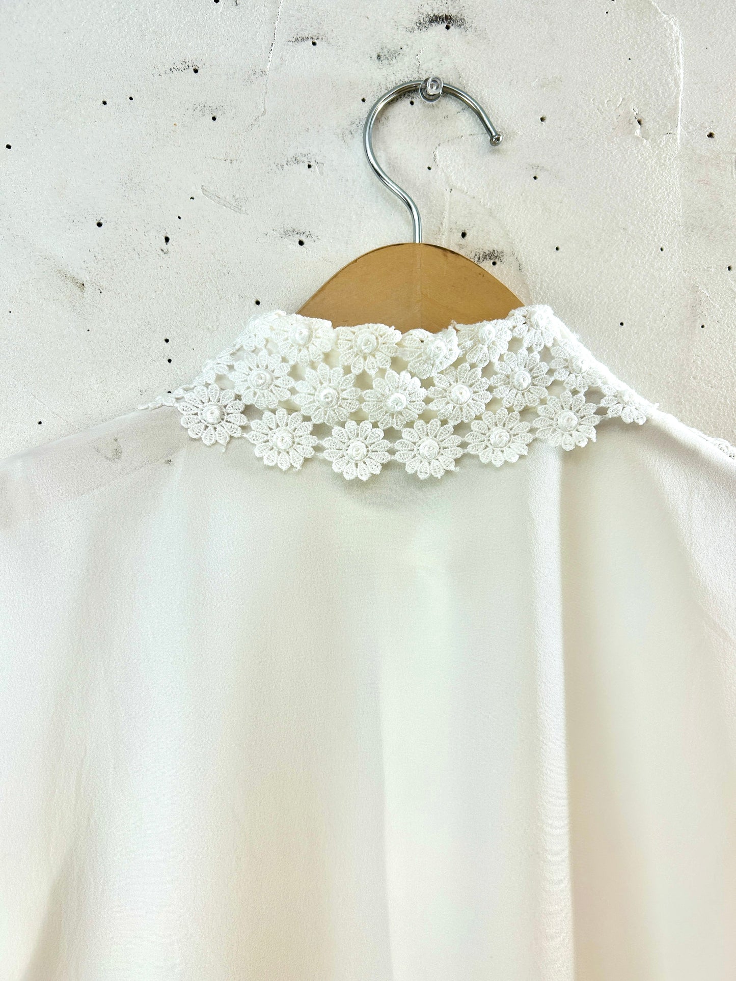 Vintage White Blouse  [H30966]