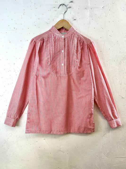Vintage Stripe Blouse  [H30896]