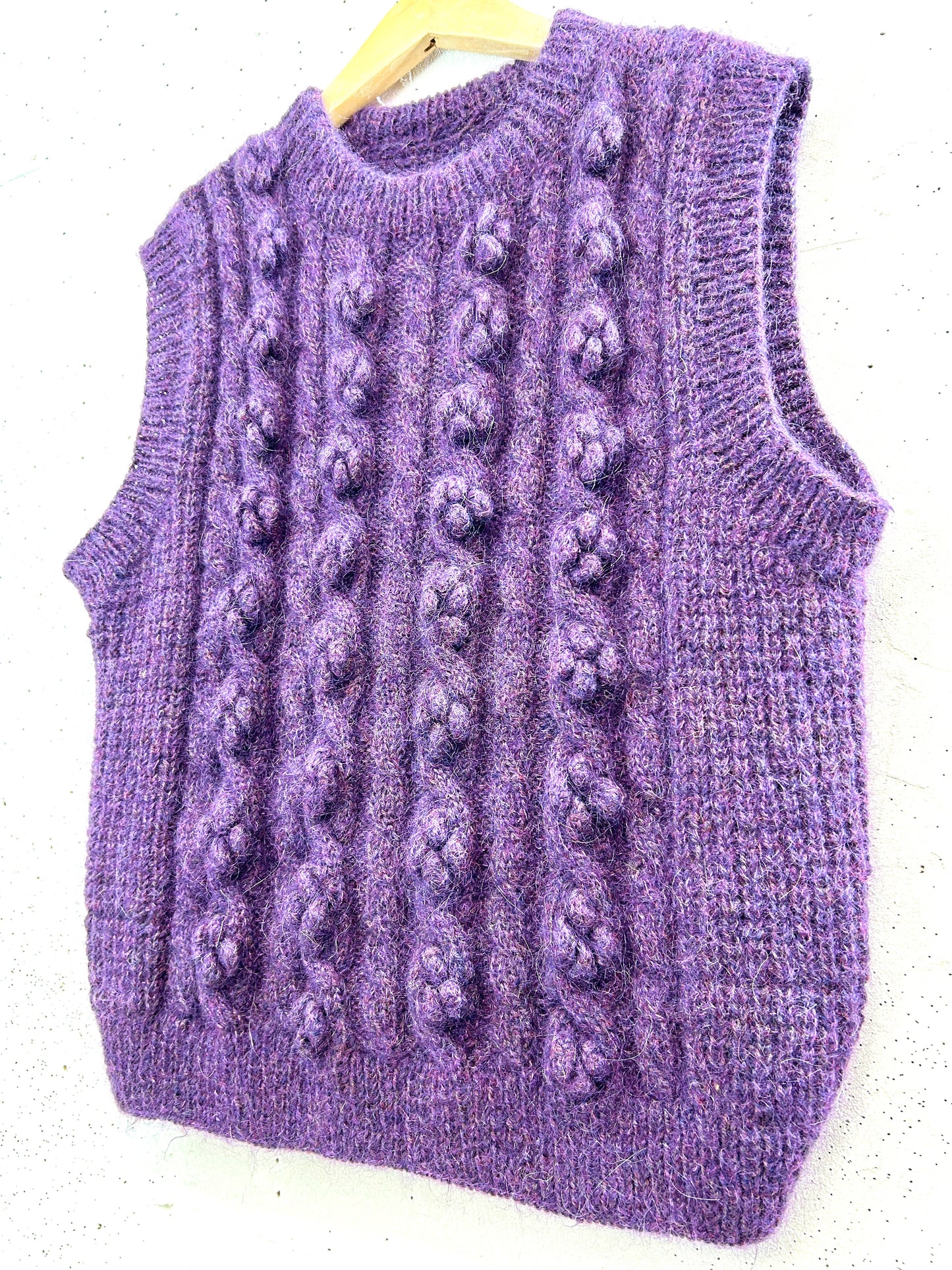 Vintage Knit Vest [A31420]