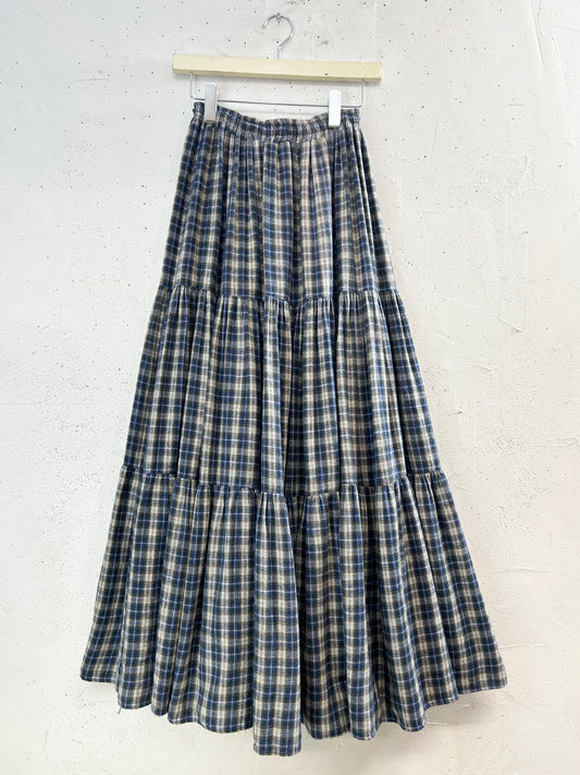 Vintage Tiered Skirt 〜Painted Pony MADE IN TEXAS〜 [J34214]