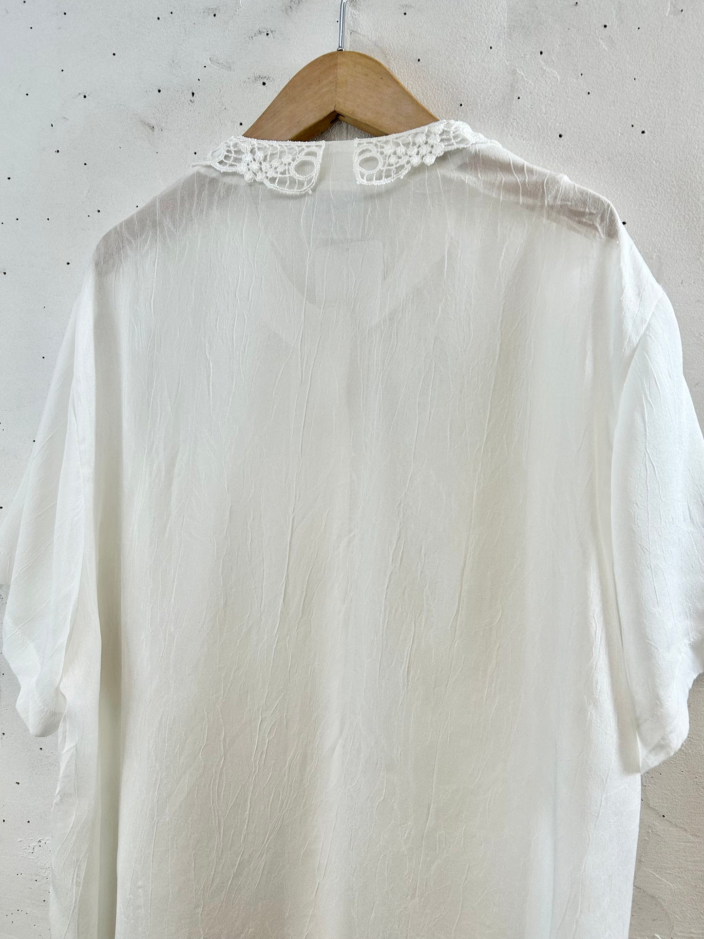 Vintage White Blouse [G30769]