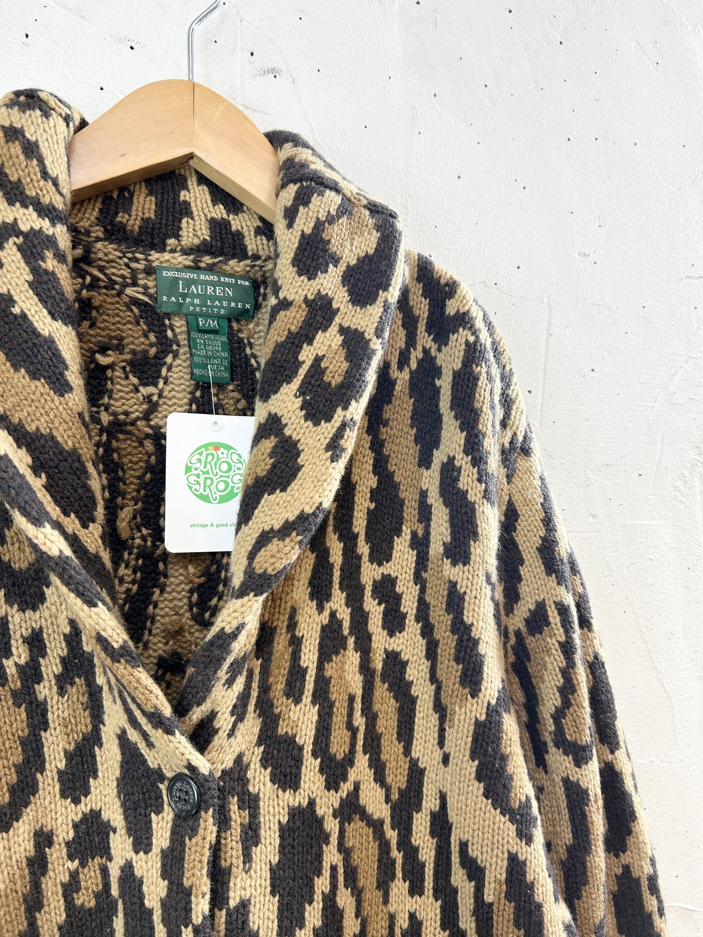 Vintage Knit Cardigan 〜Ralph Lauren〜 [J30660]