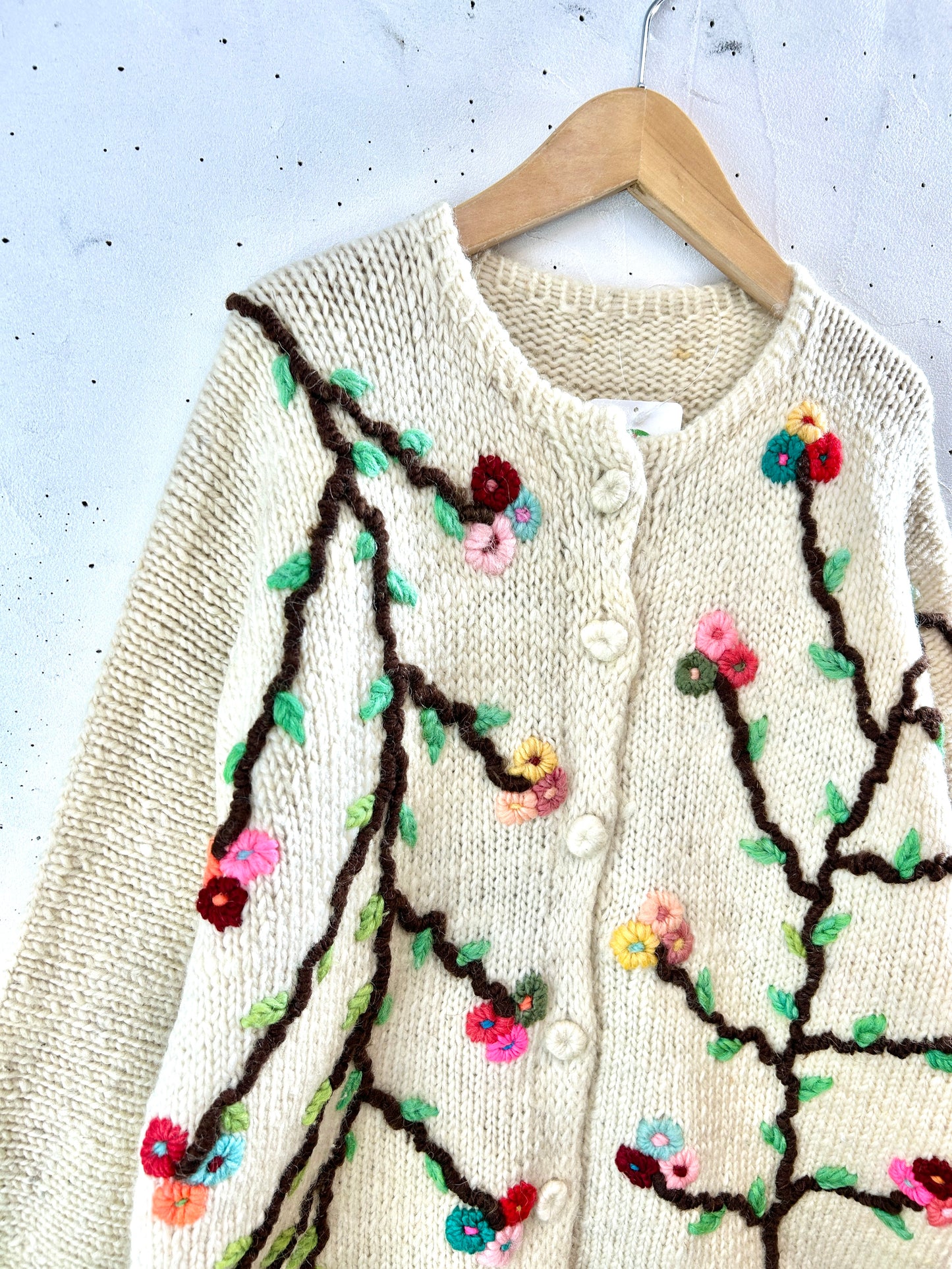 Vintage Knit Cardigan [K30717]
