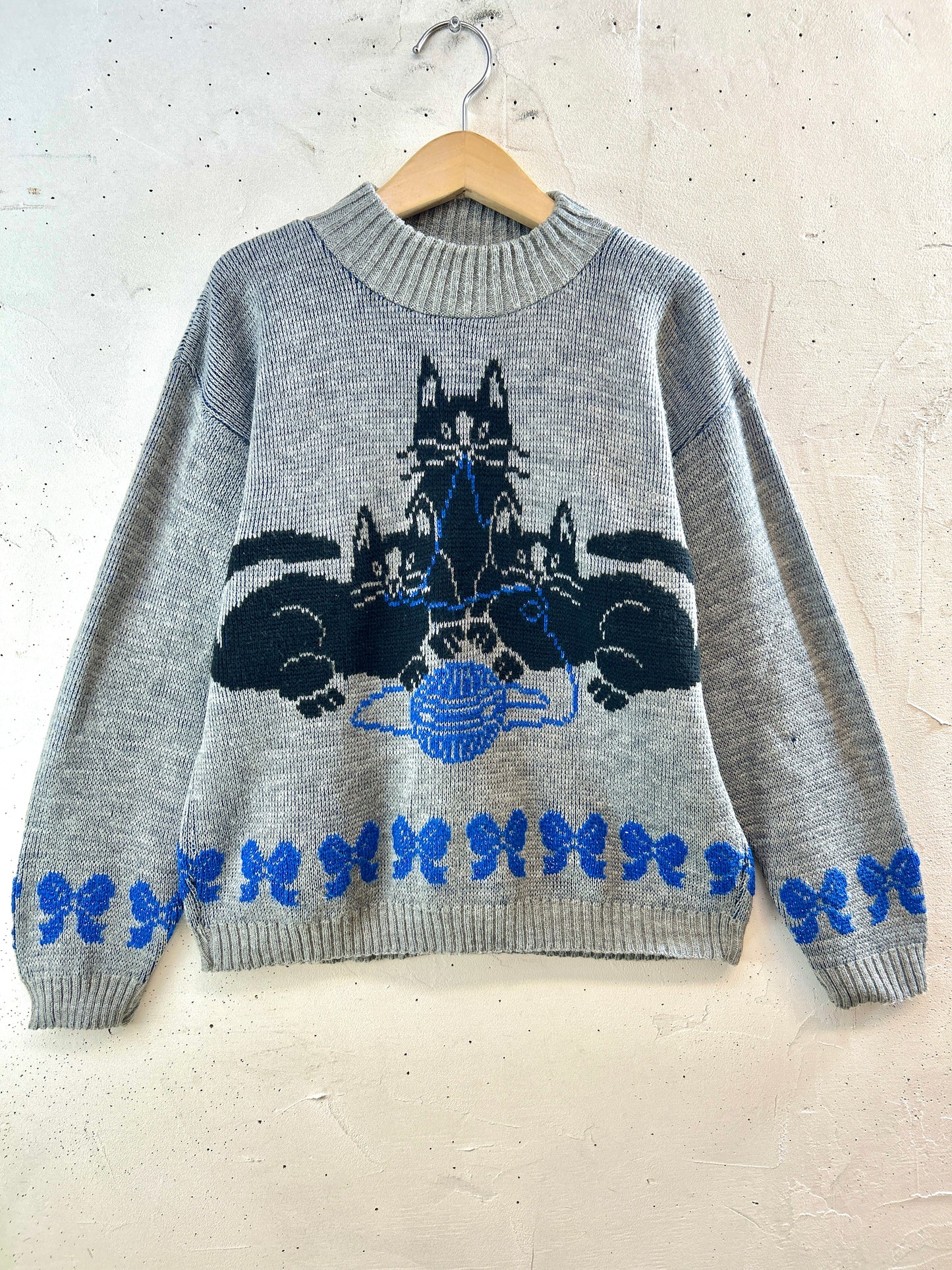 Vintage Fancy Knit Sweater［K30728]