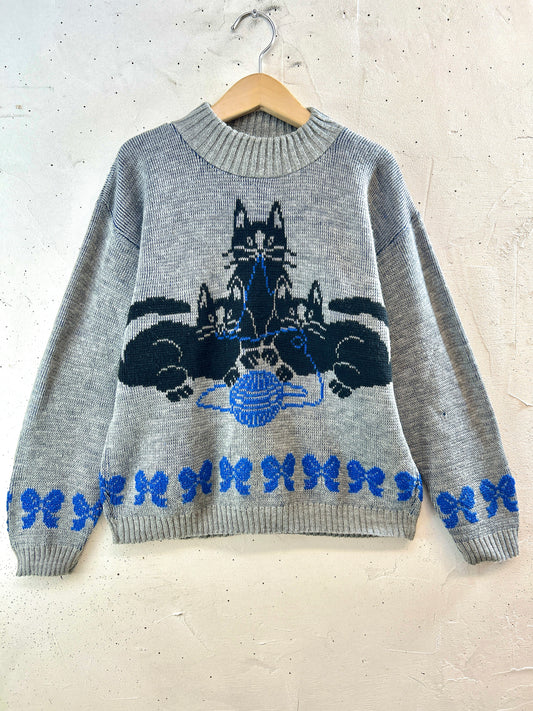 Vintage Fancy Knit Sweater［K30728]