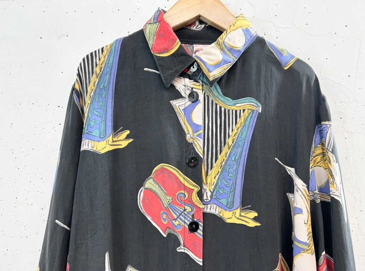 Vintage Silk Shirt [D32033]