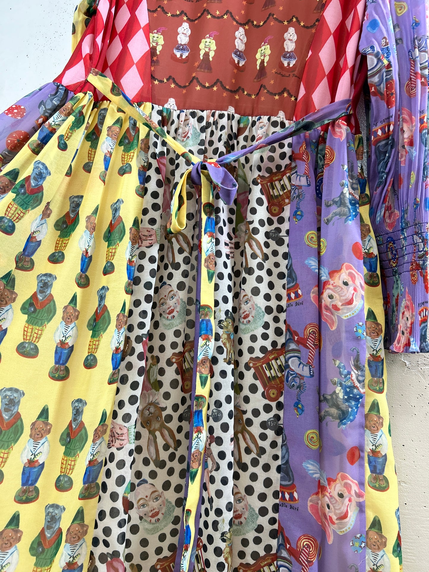 Vintage Dress 〜Nathalie Lete×UNLOGICAL POEM〜 [F32804]