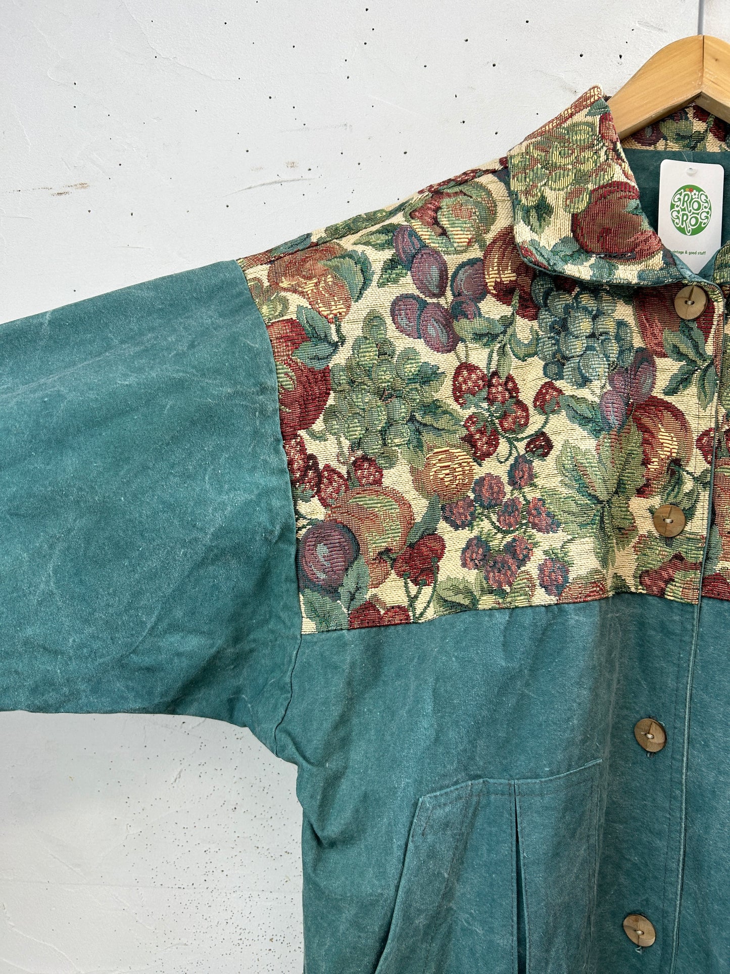 Vintage Canvas&Gobelin Jacket [I33690]