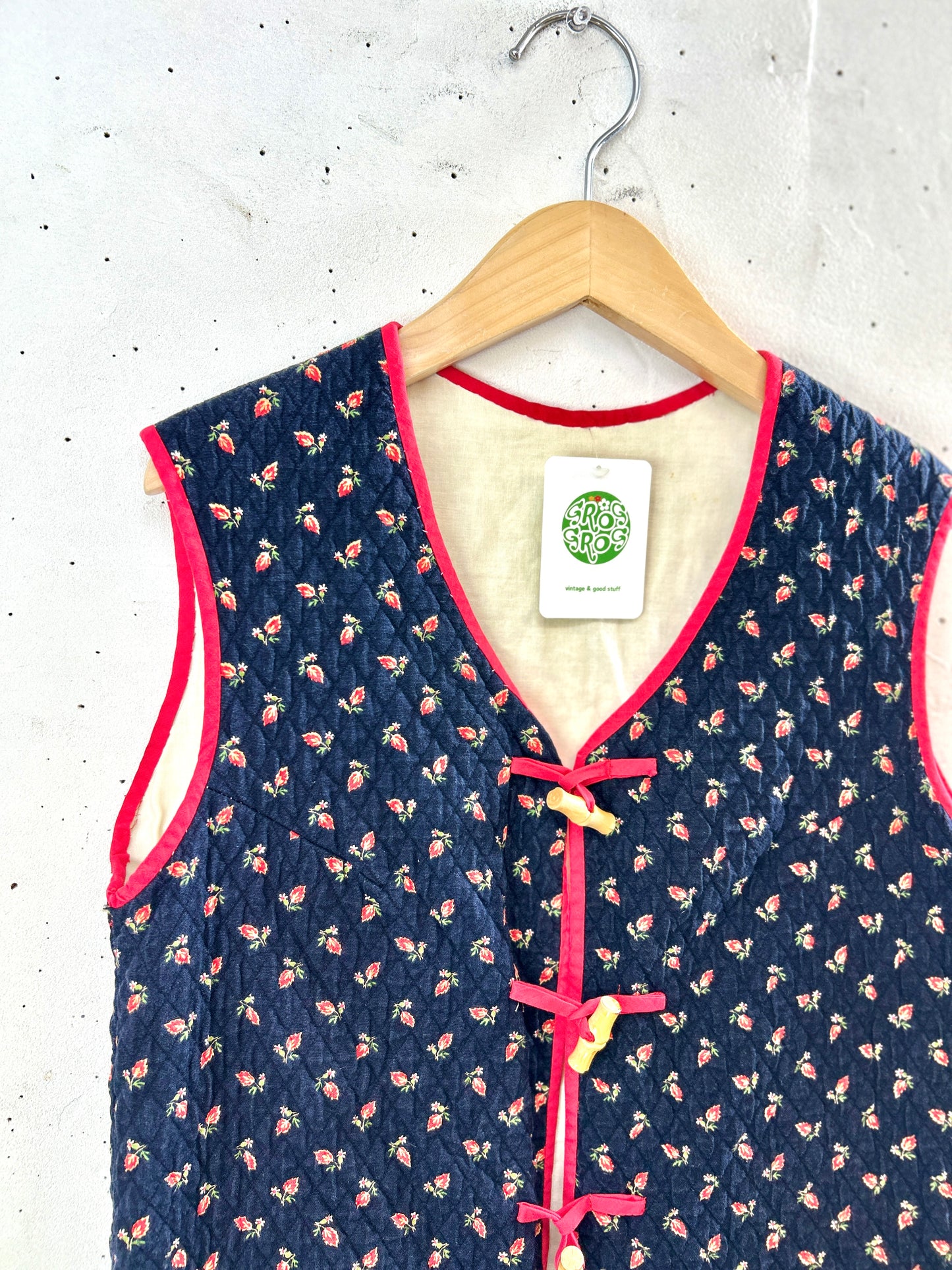 Vintage Quilting Vest [I30360]