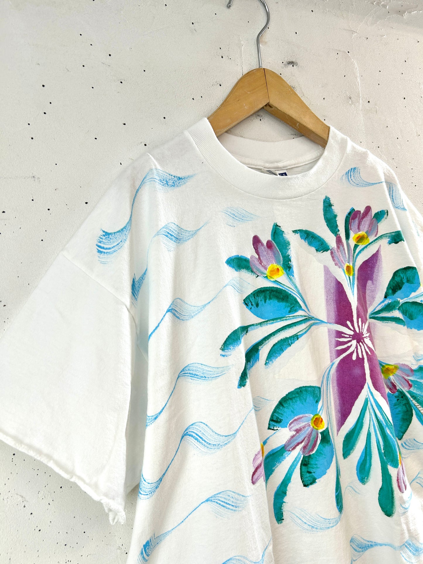 Vintage Hand Painted T-Shirt 〜 JERZEES 〜  [G32922]