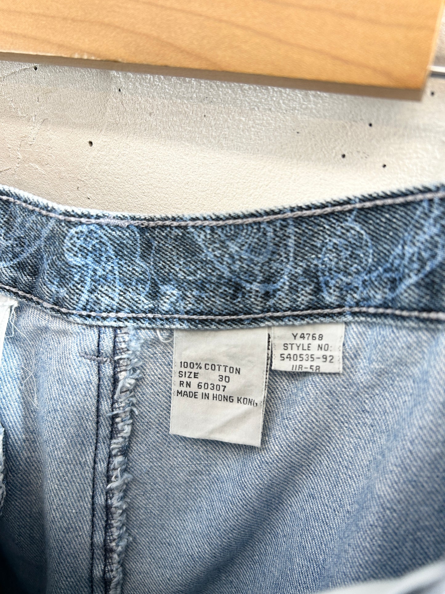 Vintage Denim Pants [L30985]