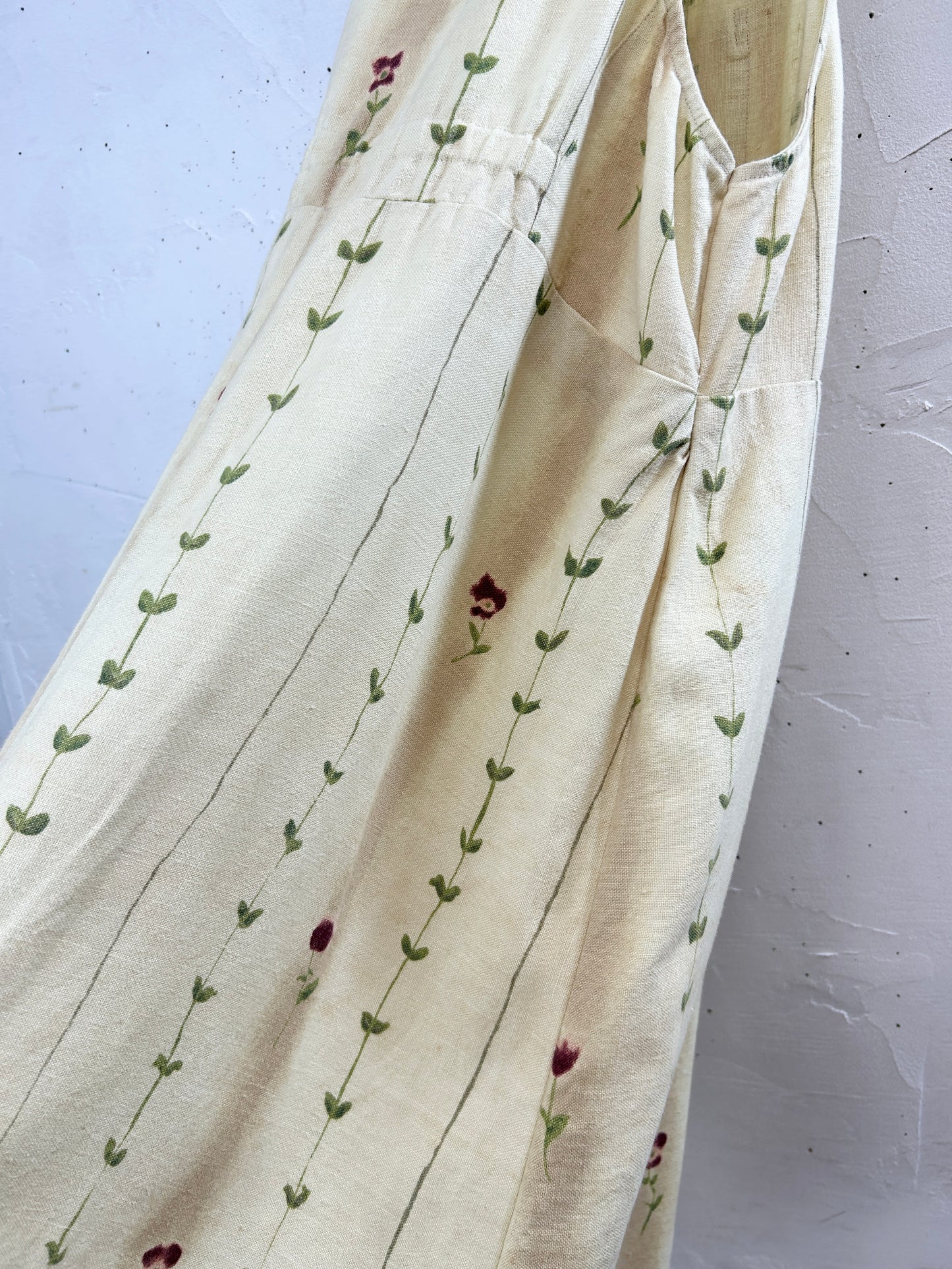 Vintage Linen Dress [C31769]