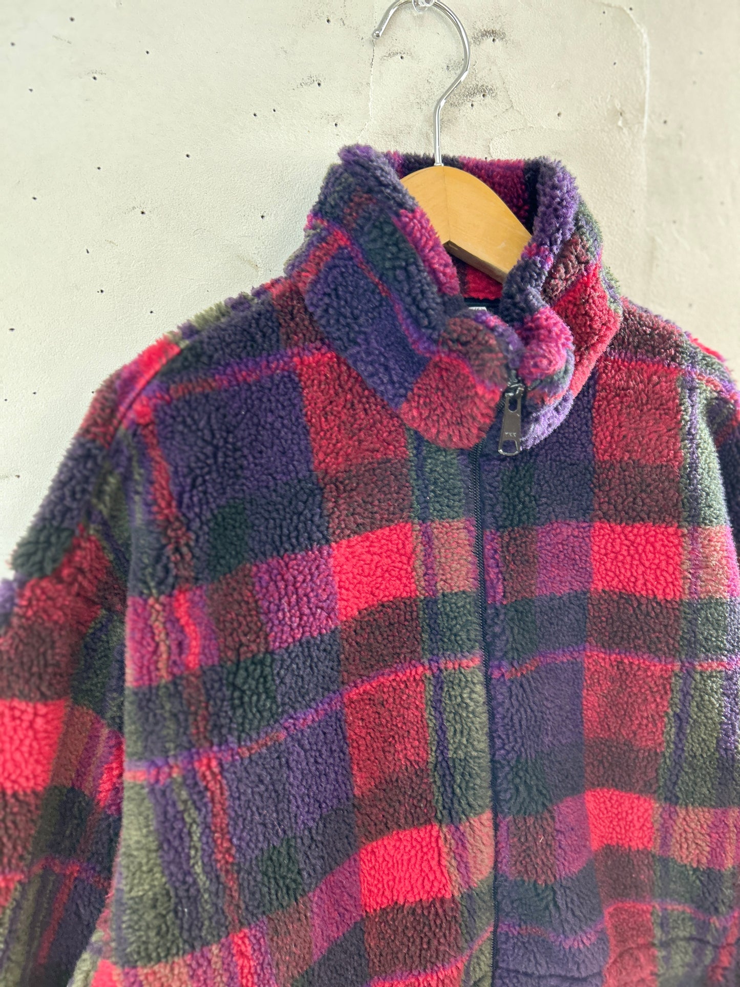 Vintage Boa Jacket 〜Coldwater Creek〜 MADE IN Canada [K30797]