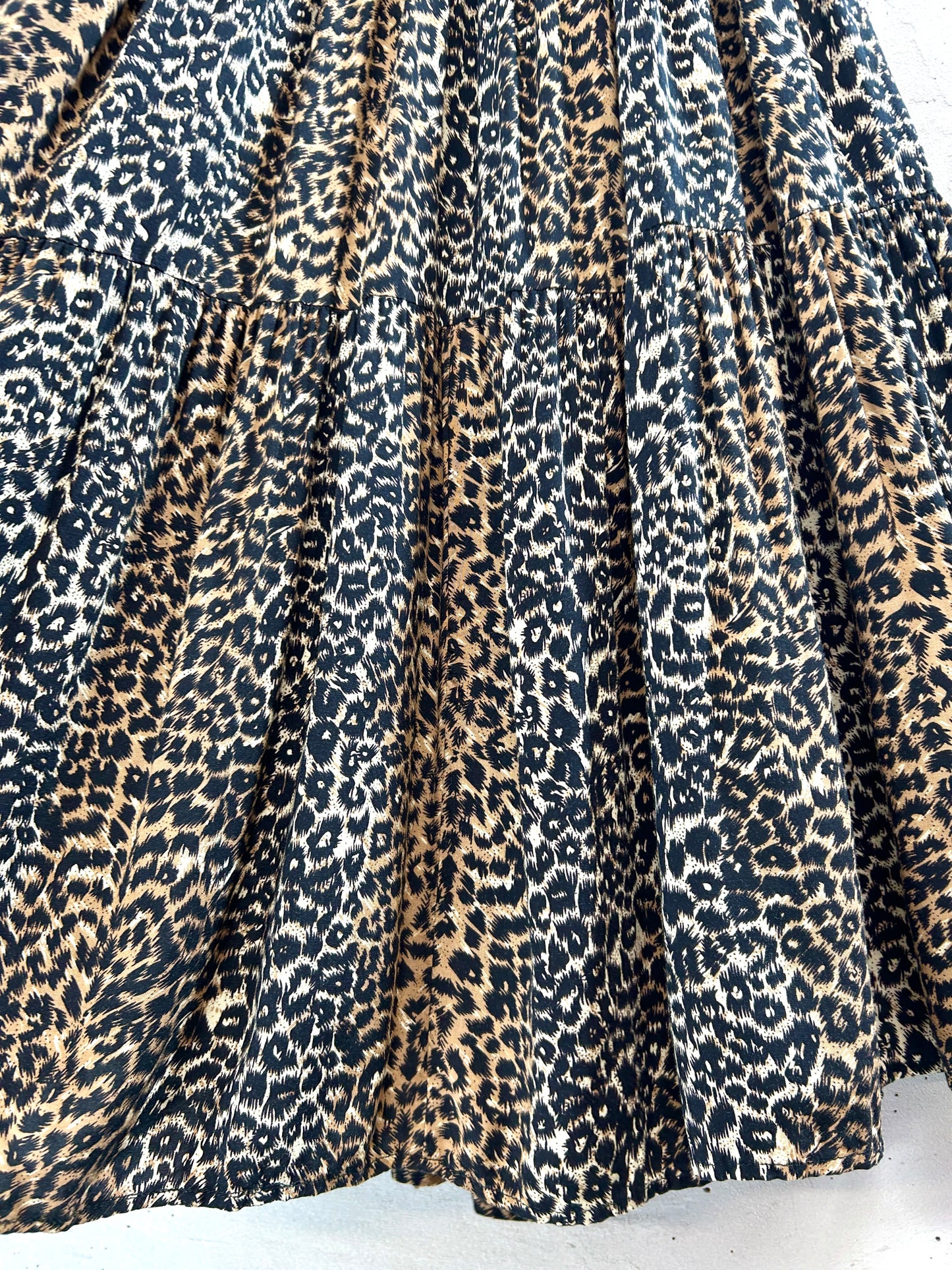 Vintage tiered Skirt [A31370]