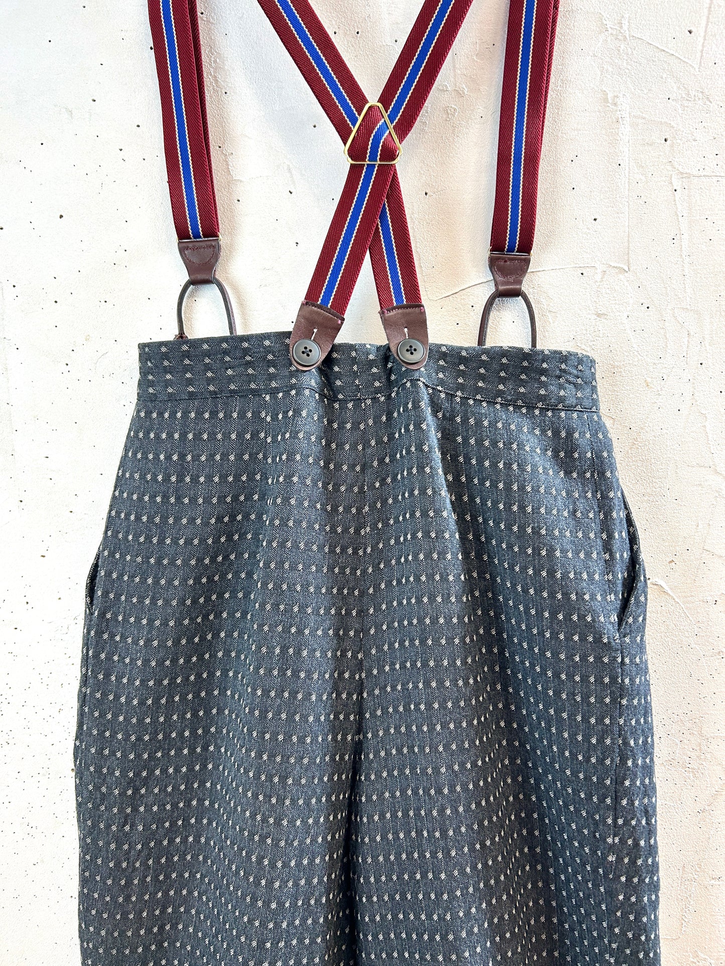 Vintage Check Pants  [K30878]