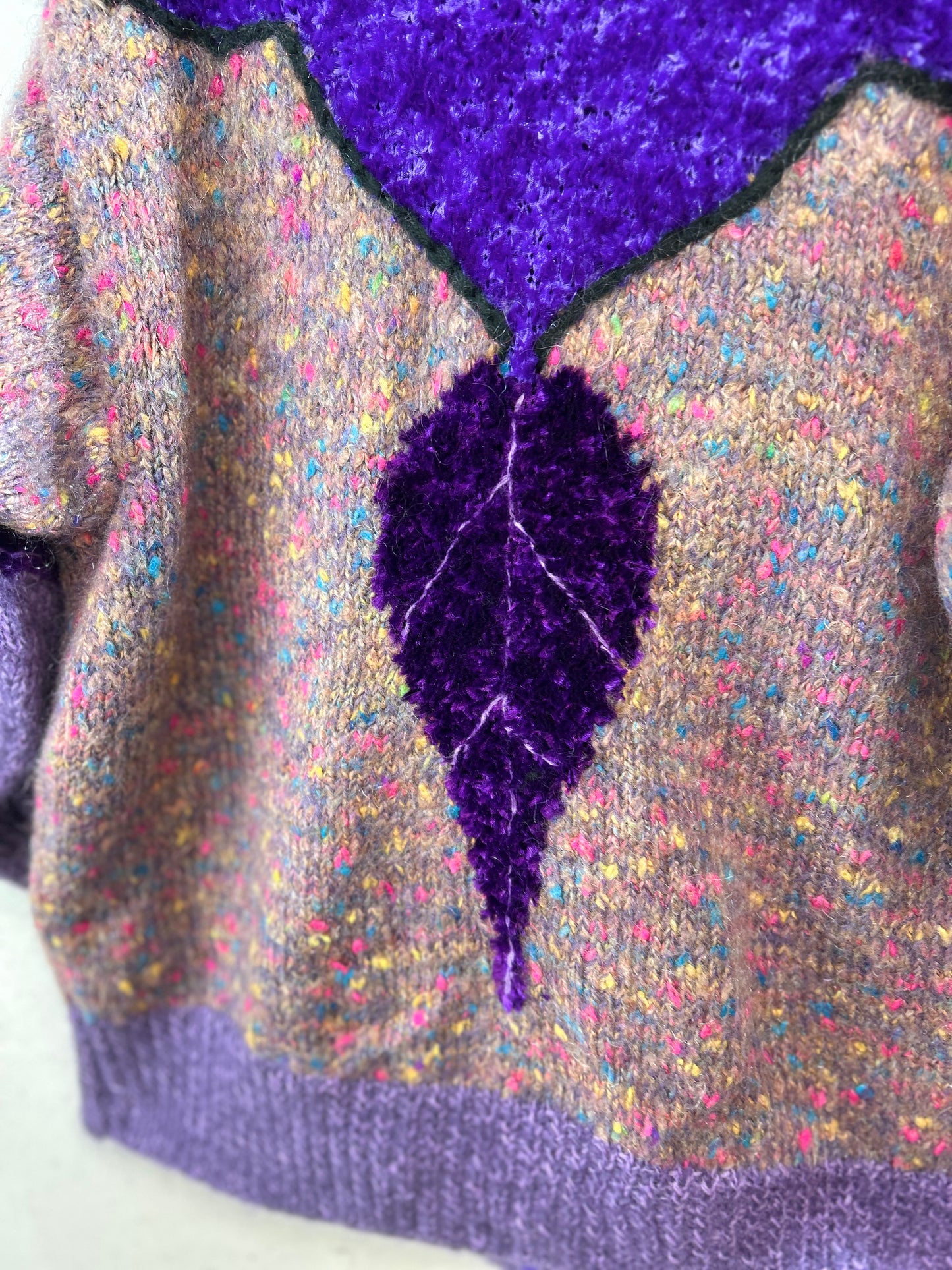 Vintage Mohair Knit Cardigan [L30971]