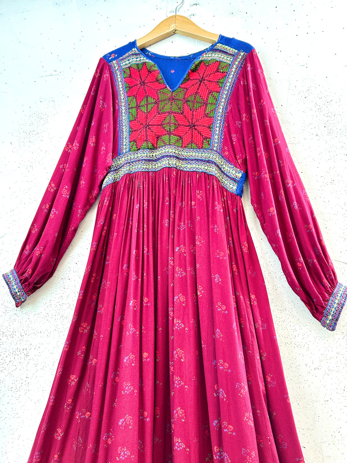’70s Vintage Afghanistan Dress [I33920]
