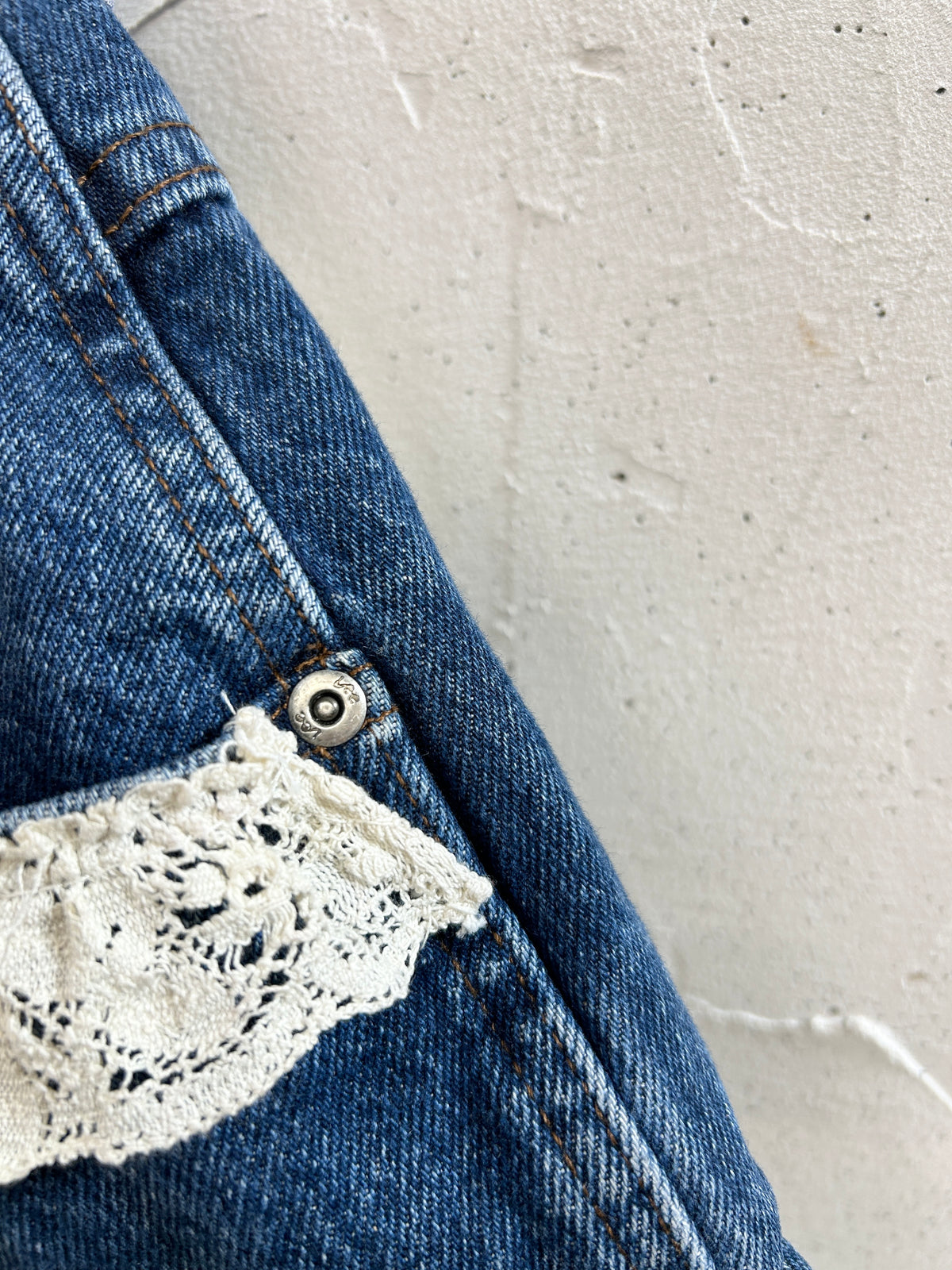 Vintage Denim Custom Bag [J34163]