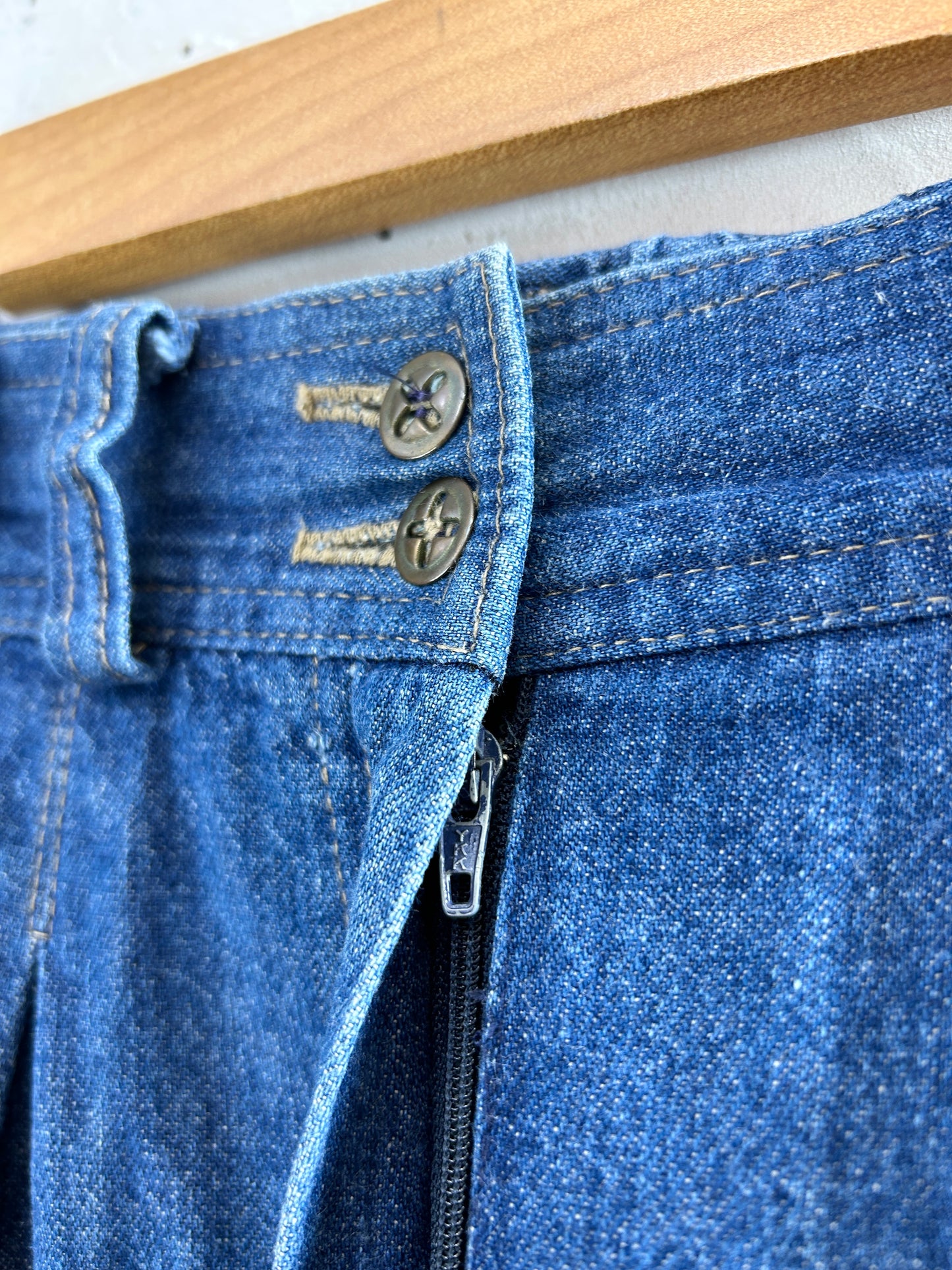 Vintage Denim Skirt [H30850]