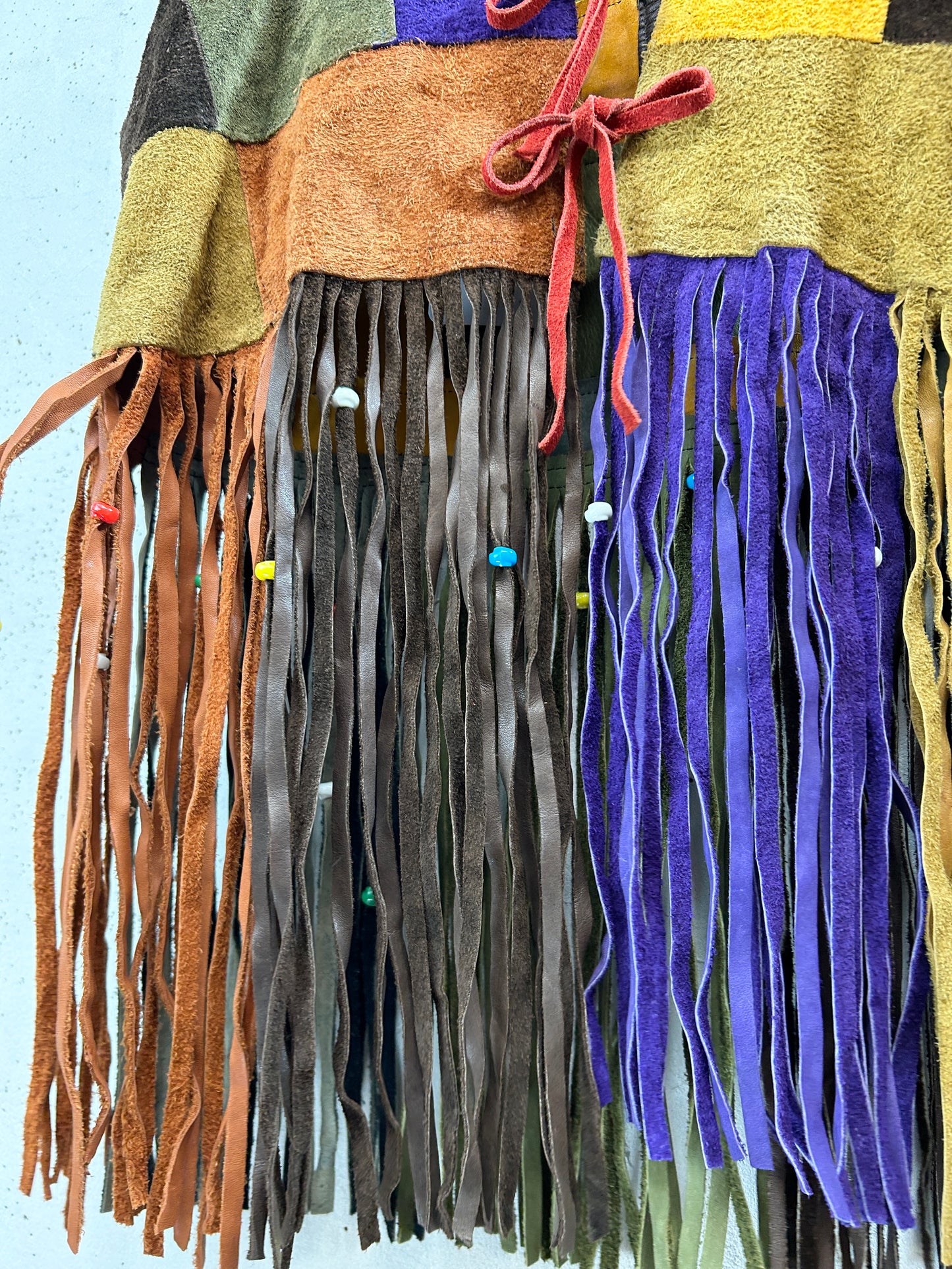 Vintage Leather Vest [C31840]