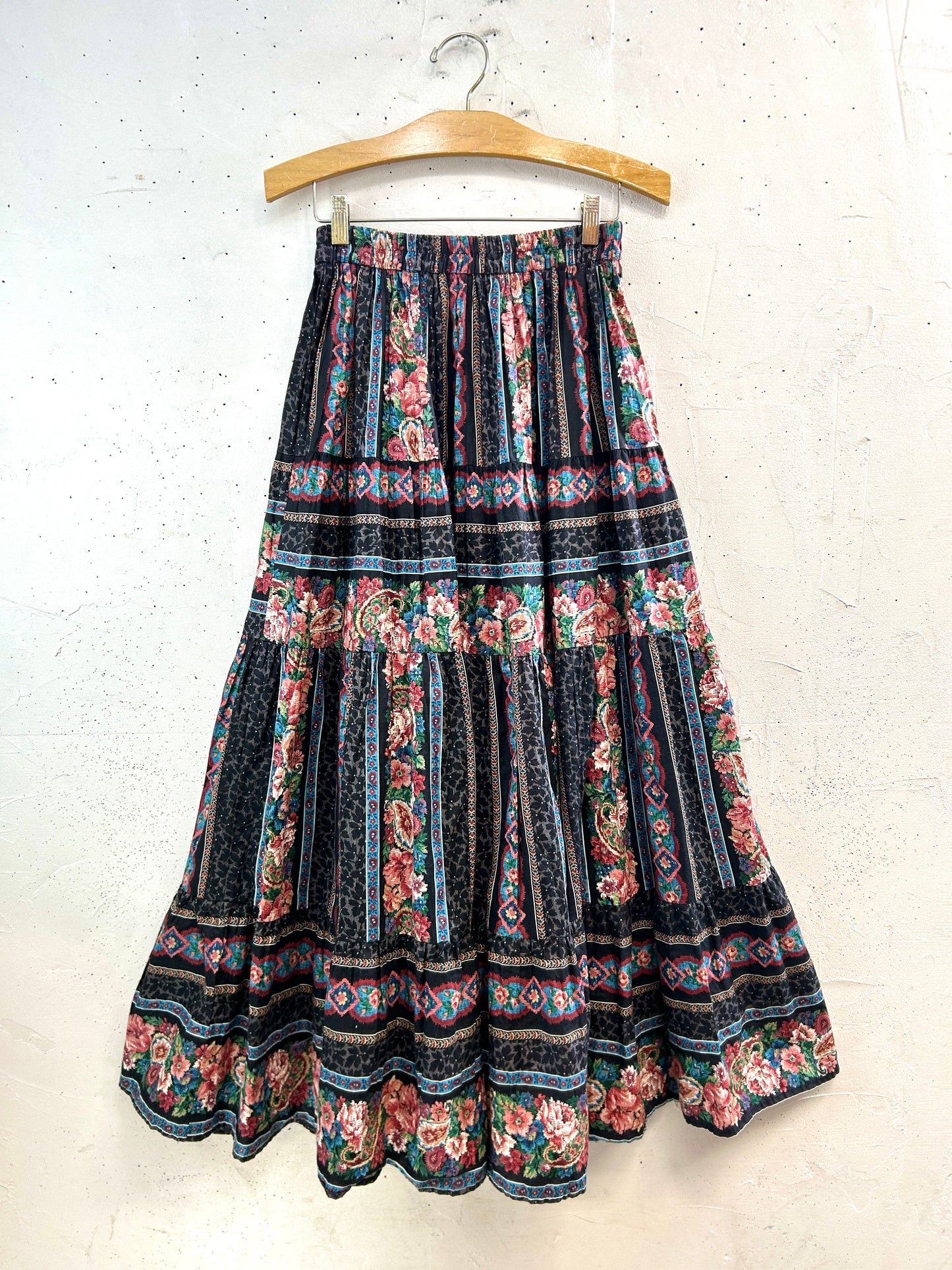 Vintage Tiered Skirt [B31701]
