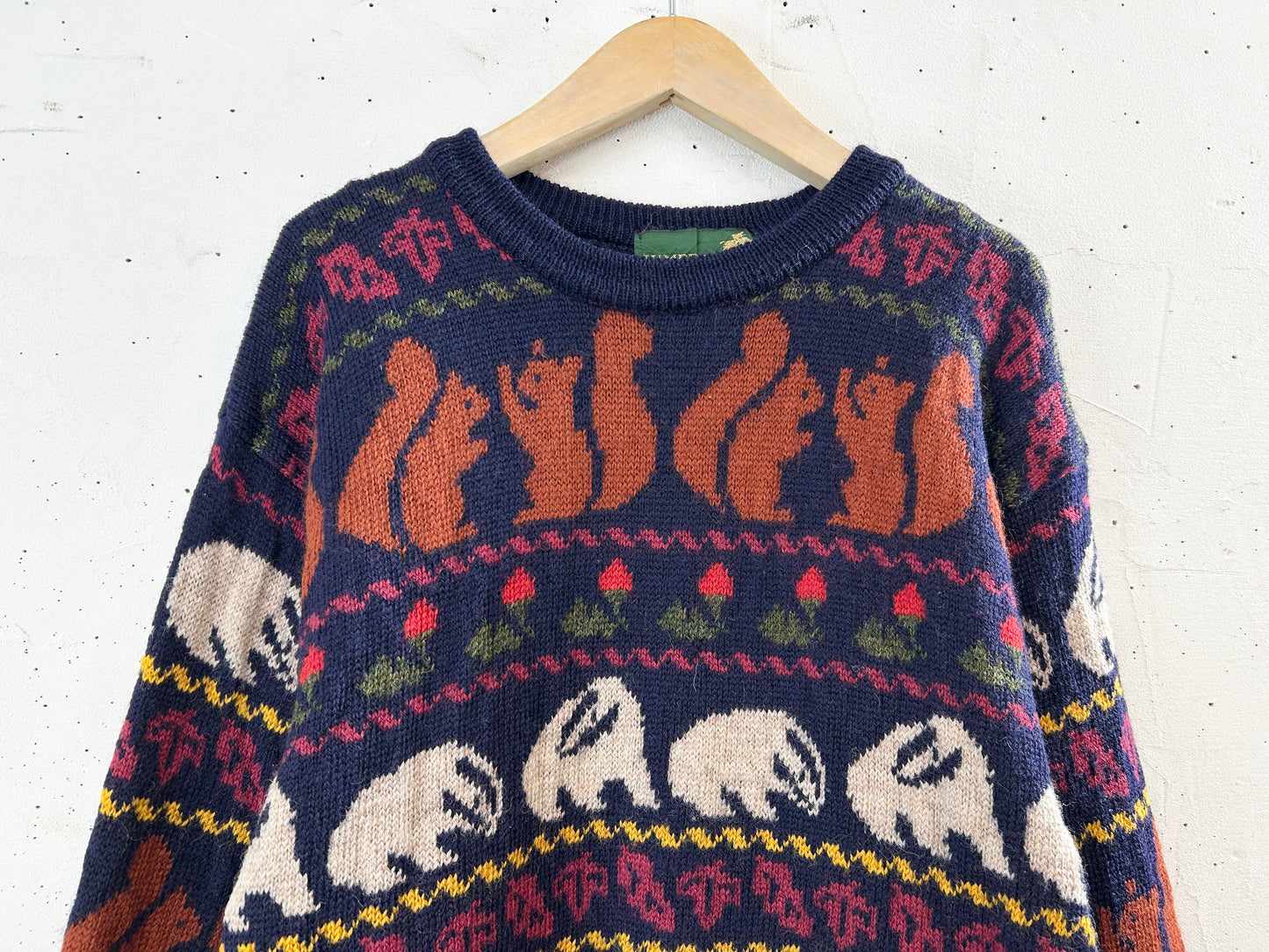 Vintage Knit Sweater [L30980]