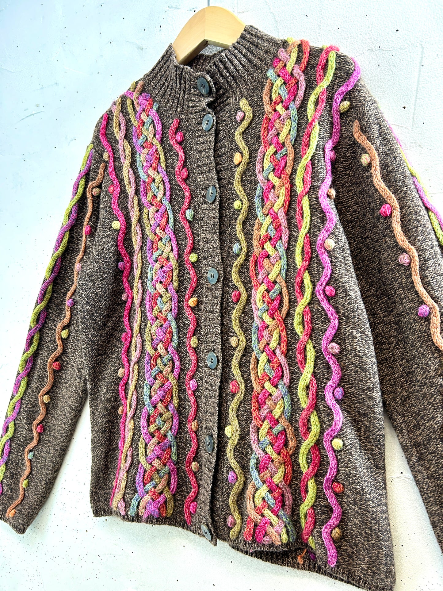 Vintage Knit Cardigan [K30691]