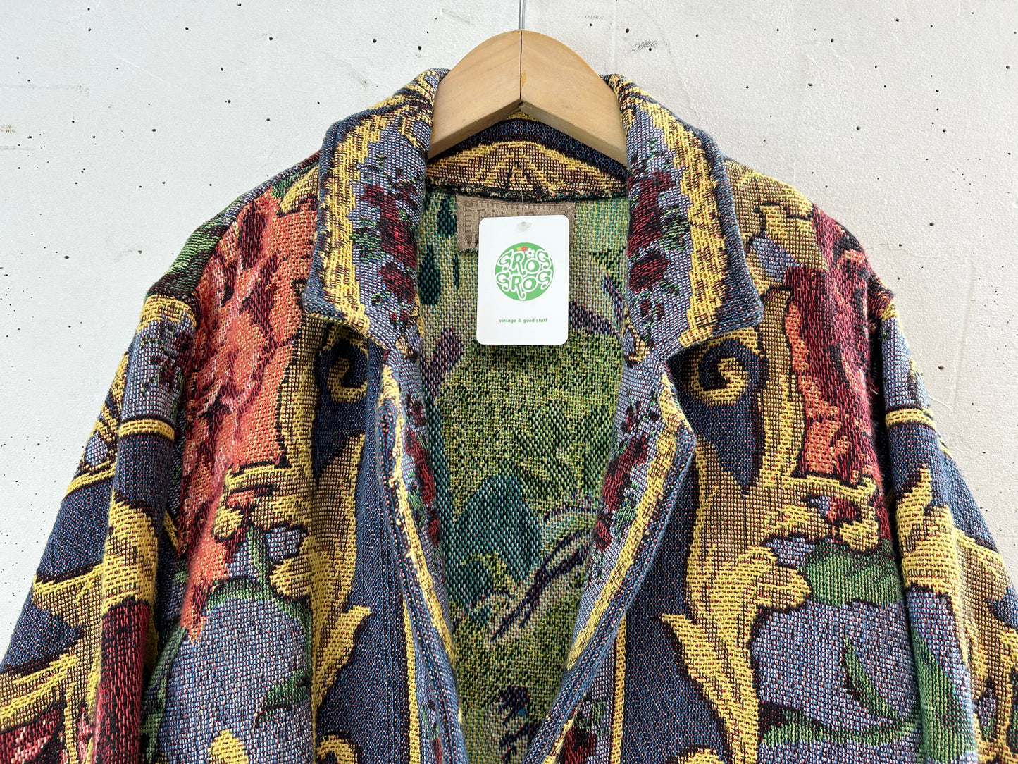 Vintage Rug Jacket 〜Painted Pony〜 [I33689]