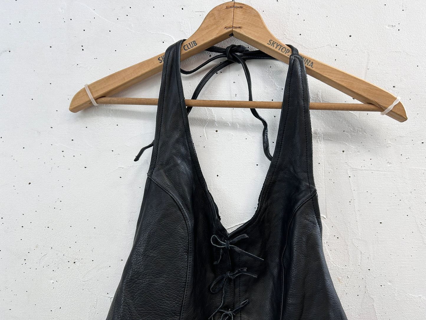 Vintage Leather Bustier [L31026]