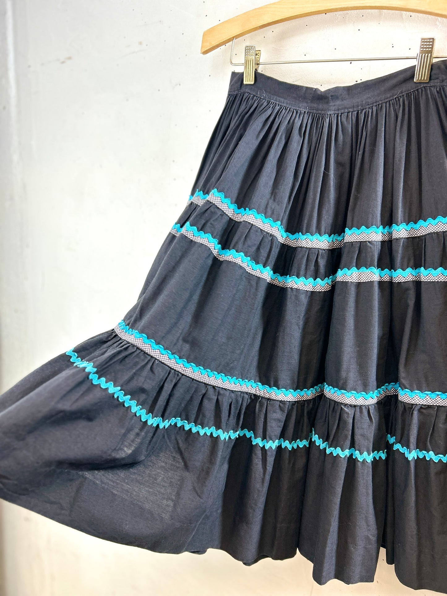 '70sVintage Tiered Skirt [I30161]