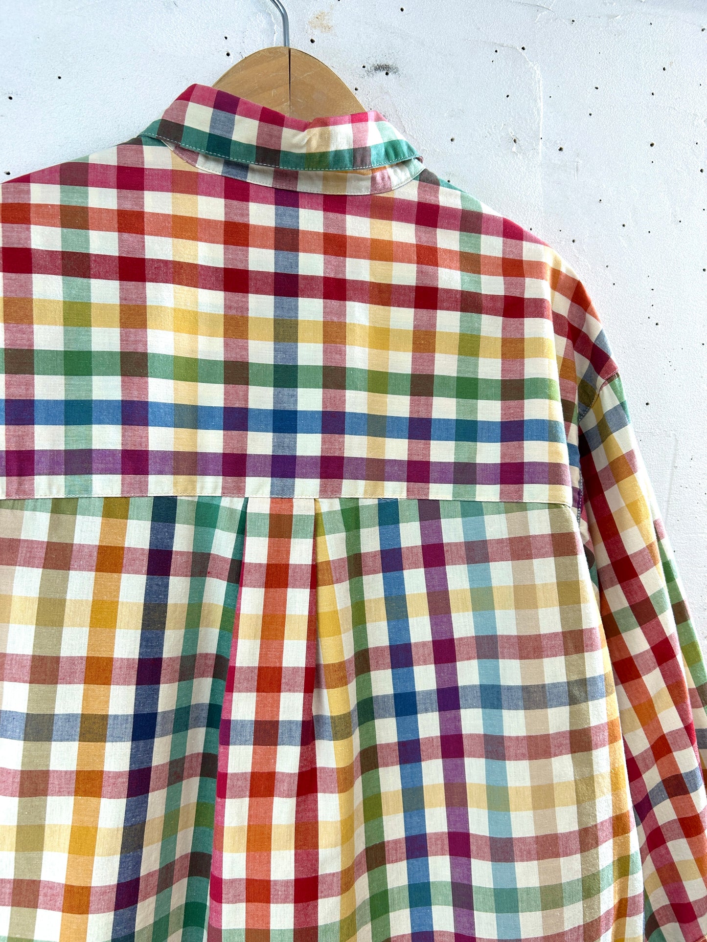 Vintage  Plaid Shirt  〜Lizsport〜[E32429]