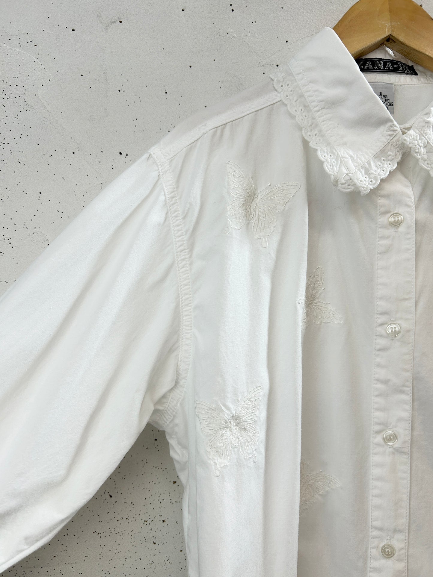 Vintage White Blouse [H33458]