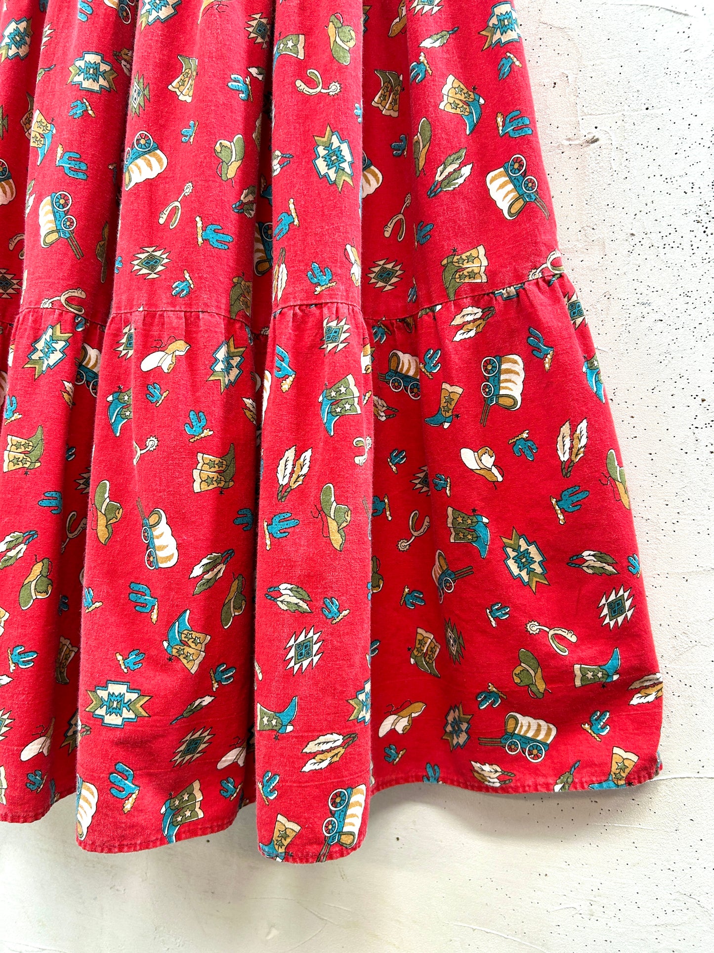 Vintage Tired Skirt [D32152]