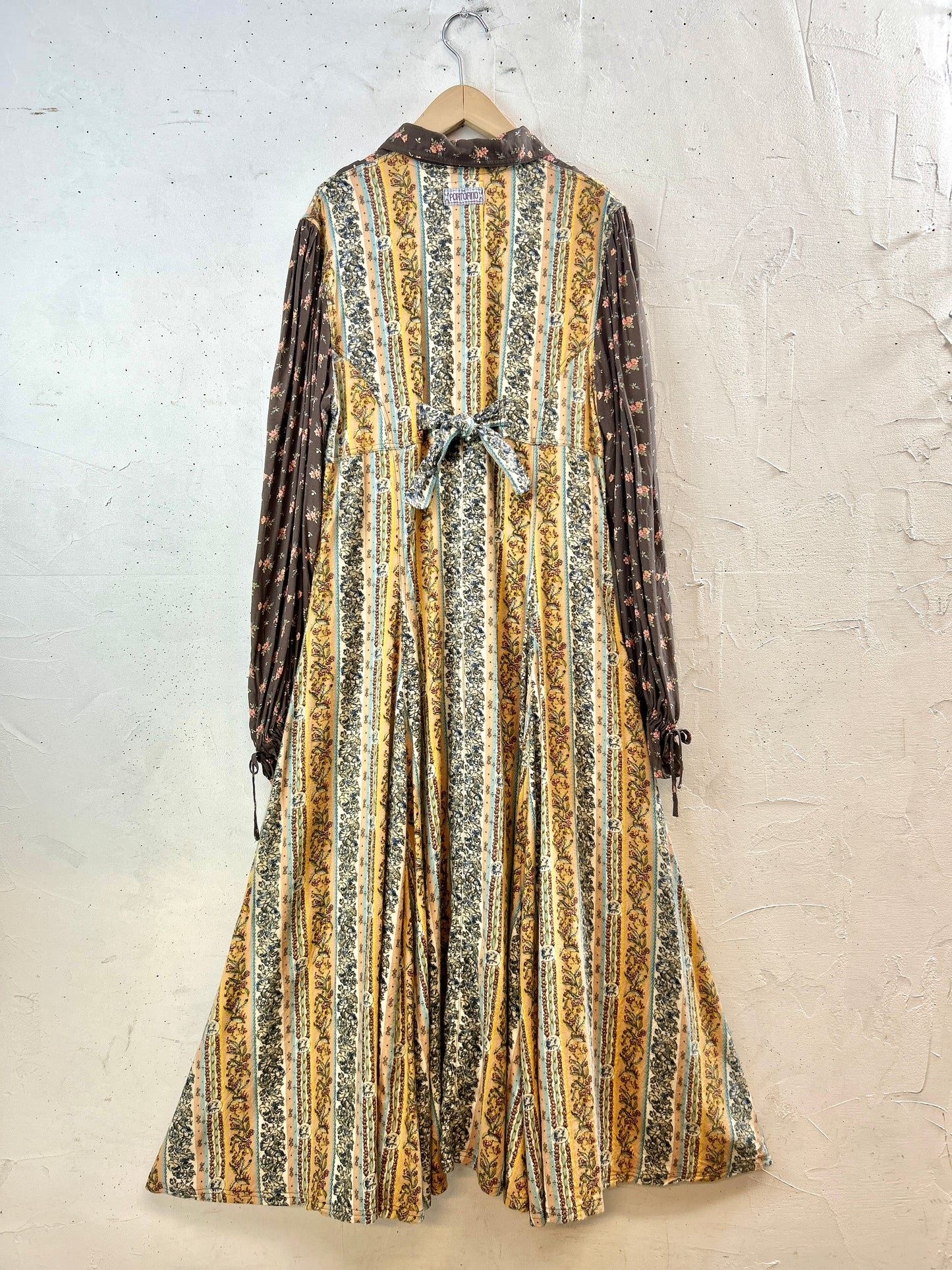Vintage Viscose Dress 〜PORTOFINO〜[I30236]