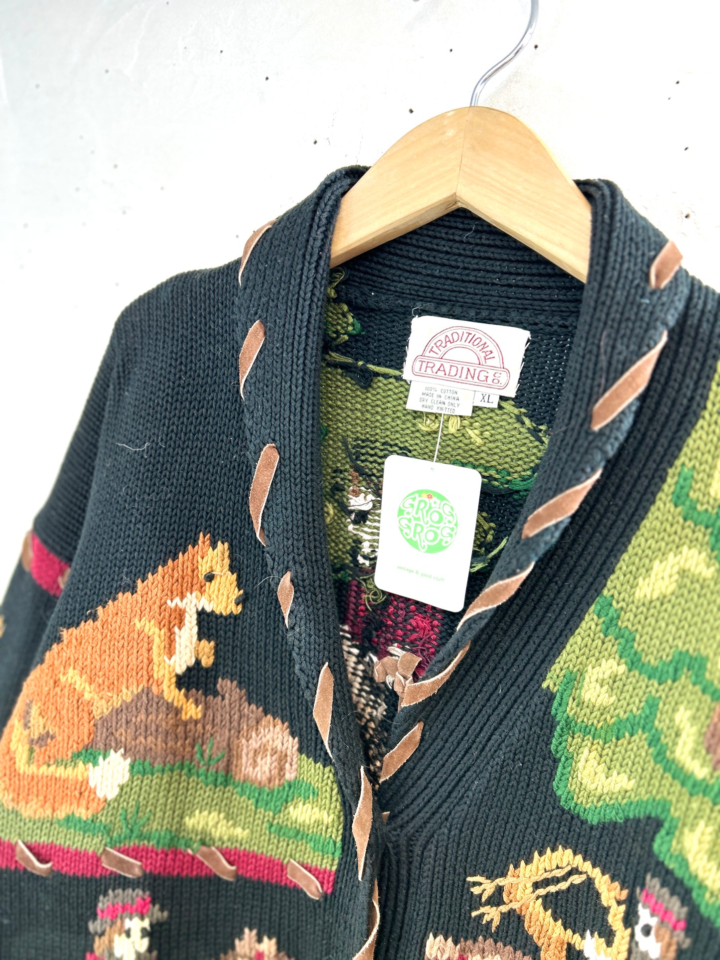 Vintage Knit Cardigan [A31312]