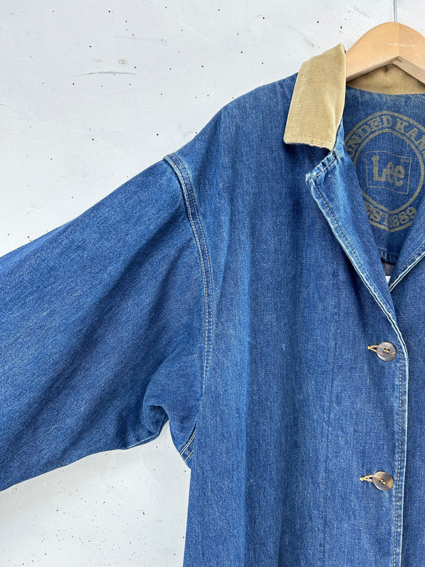 Vintage Denim Jacket 〜Lee〜 [J30576]