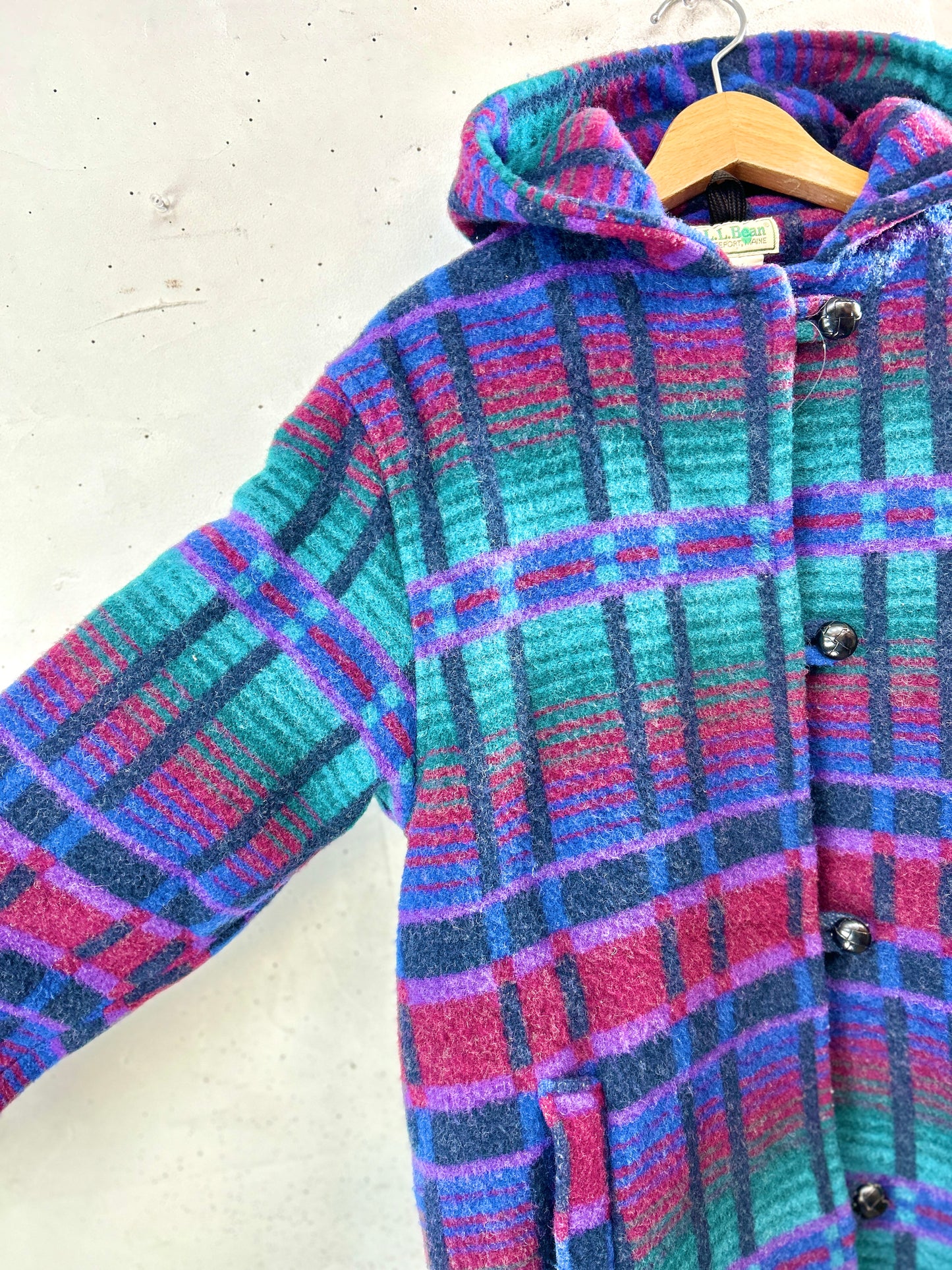 Vintage wool Coat 〜L.L.Bean〜 MADE IN USA [K30830]