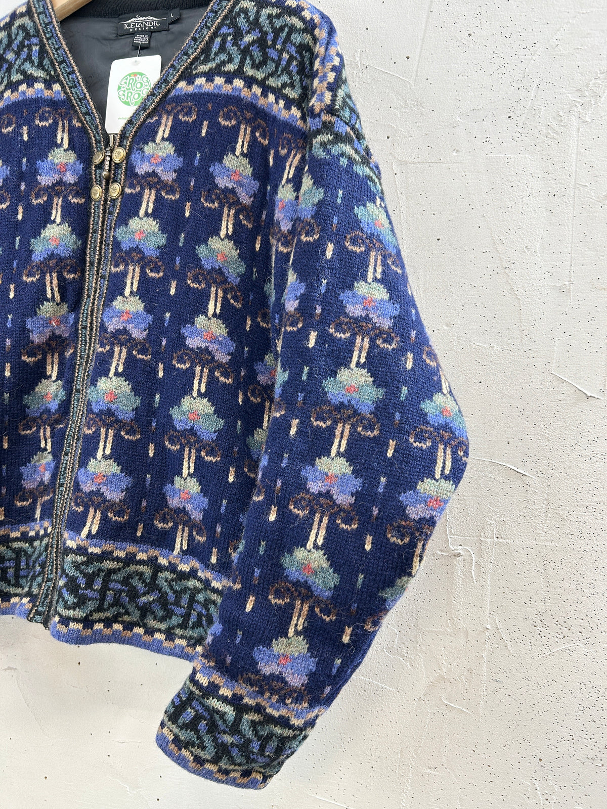 Vintage Knit Cardigan [J34307]