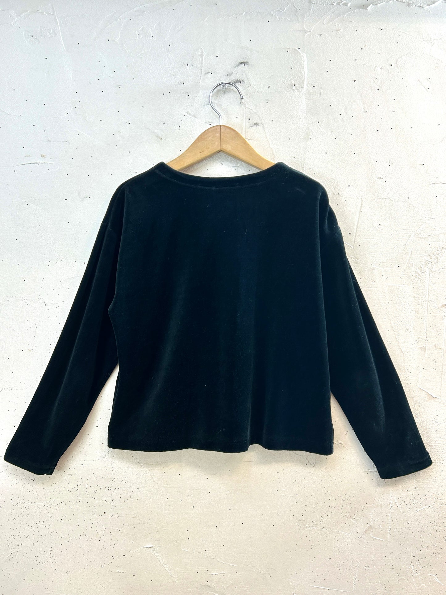 Vintage velours tops [K30928]
