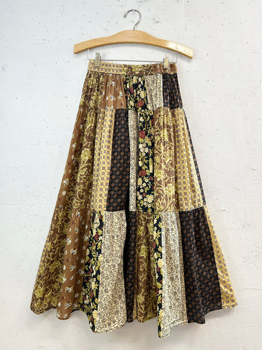 Vintage Tiered Skirt [B31571]