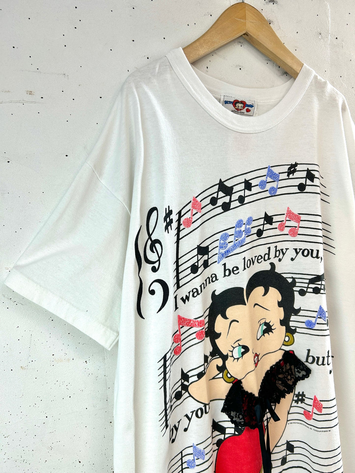 ’90s Big T-Shirt 〜BEDY BOOP〜 MADE IN USA [C31915]