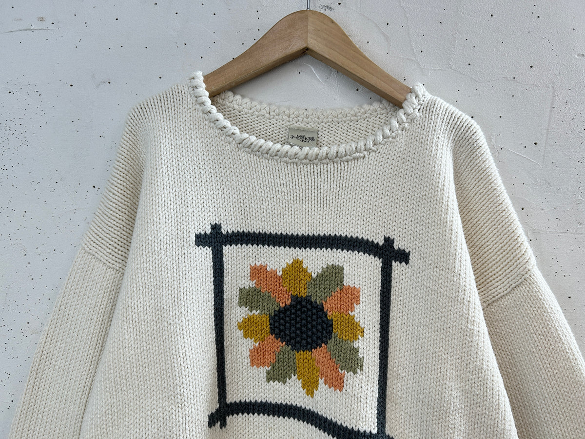 Vintage Knit Sweater 〜Las Americas〜 [I34049]