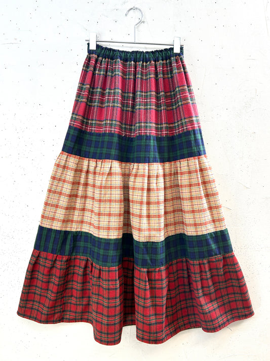 Vintage Tired Skirt [J30408]
