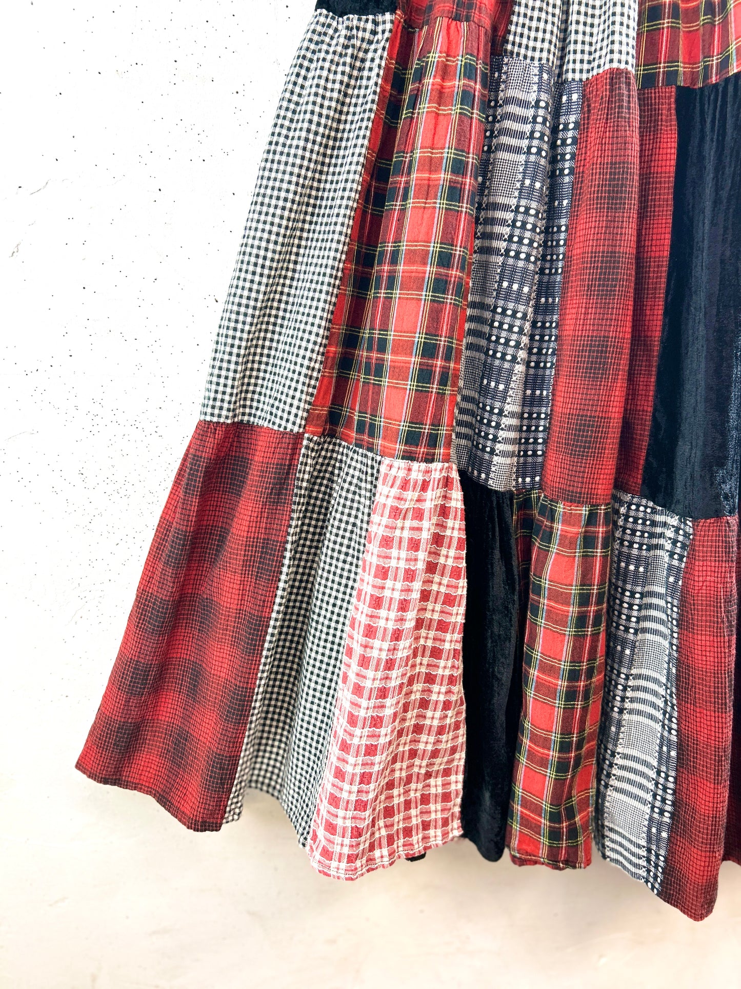 Vintage Tiered Skirt [K30729]