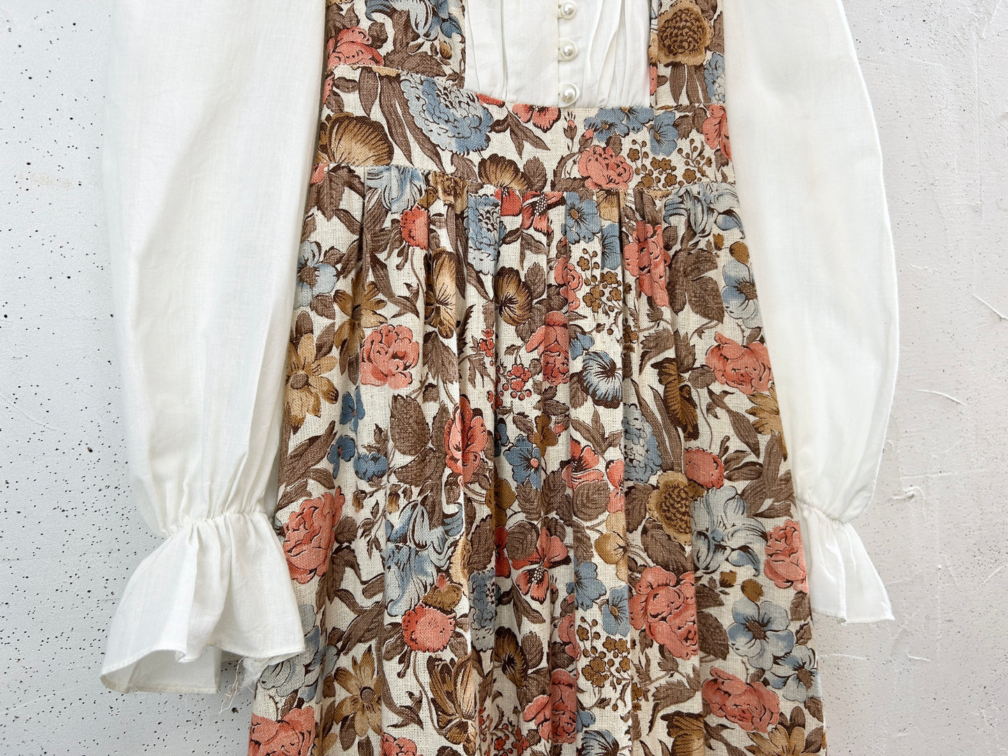 ’70s Vintage Dress〜GUNNE SAX〜 黒タグ [H33604］