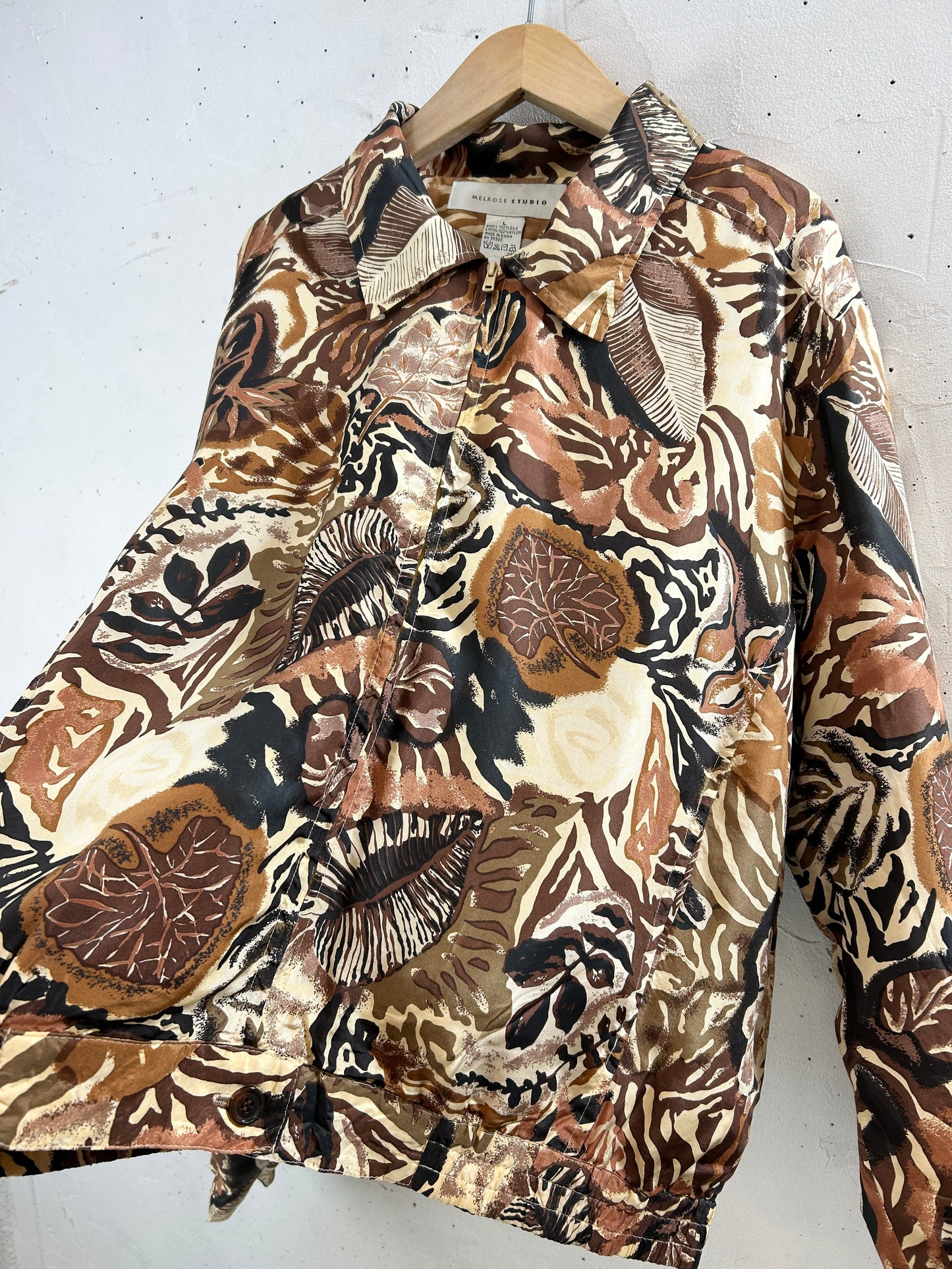 Vintage Silk Blouson [J30447]