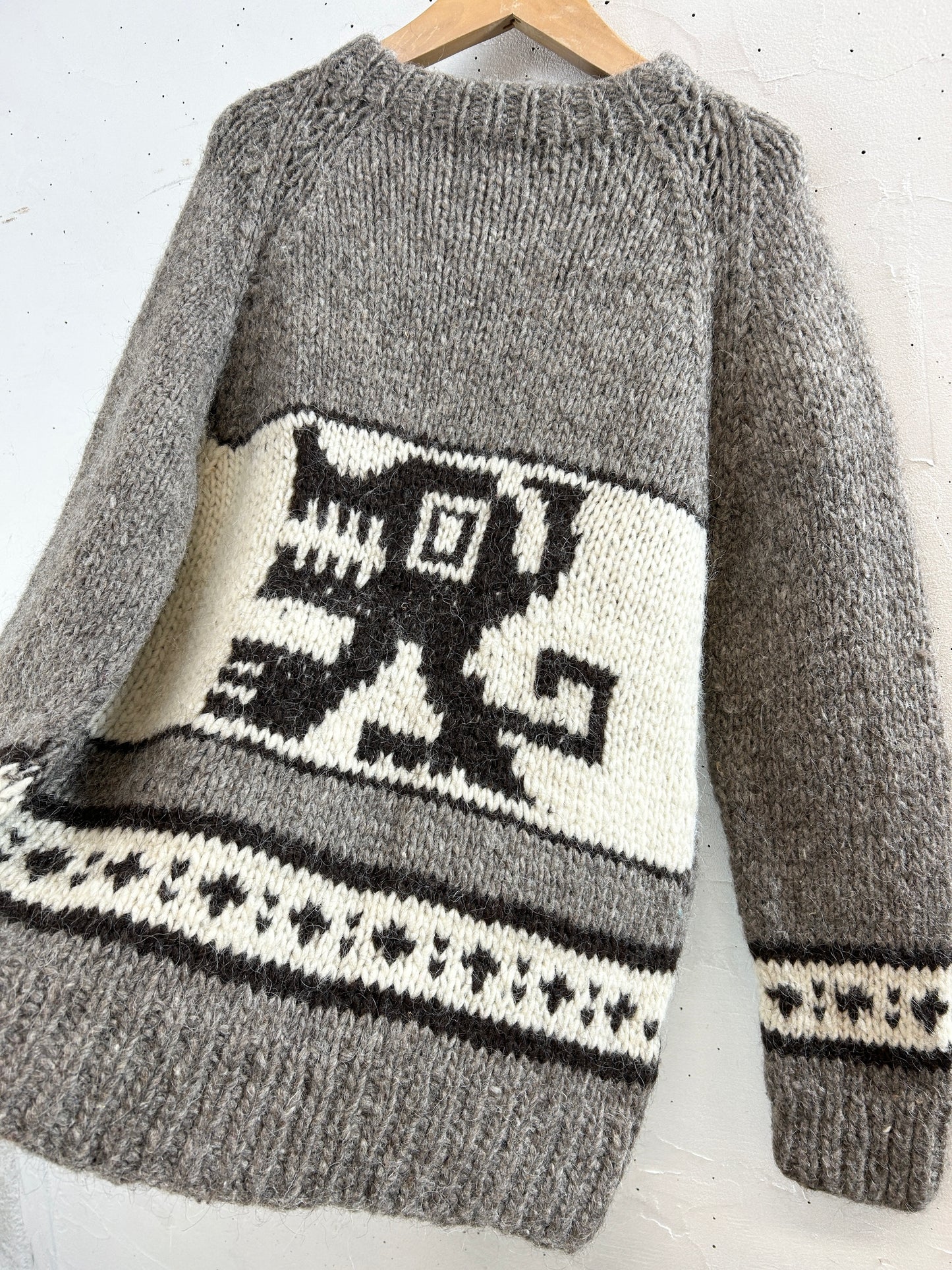 Vintage Knit Sweater [J30593]